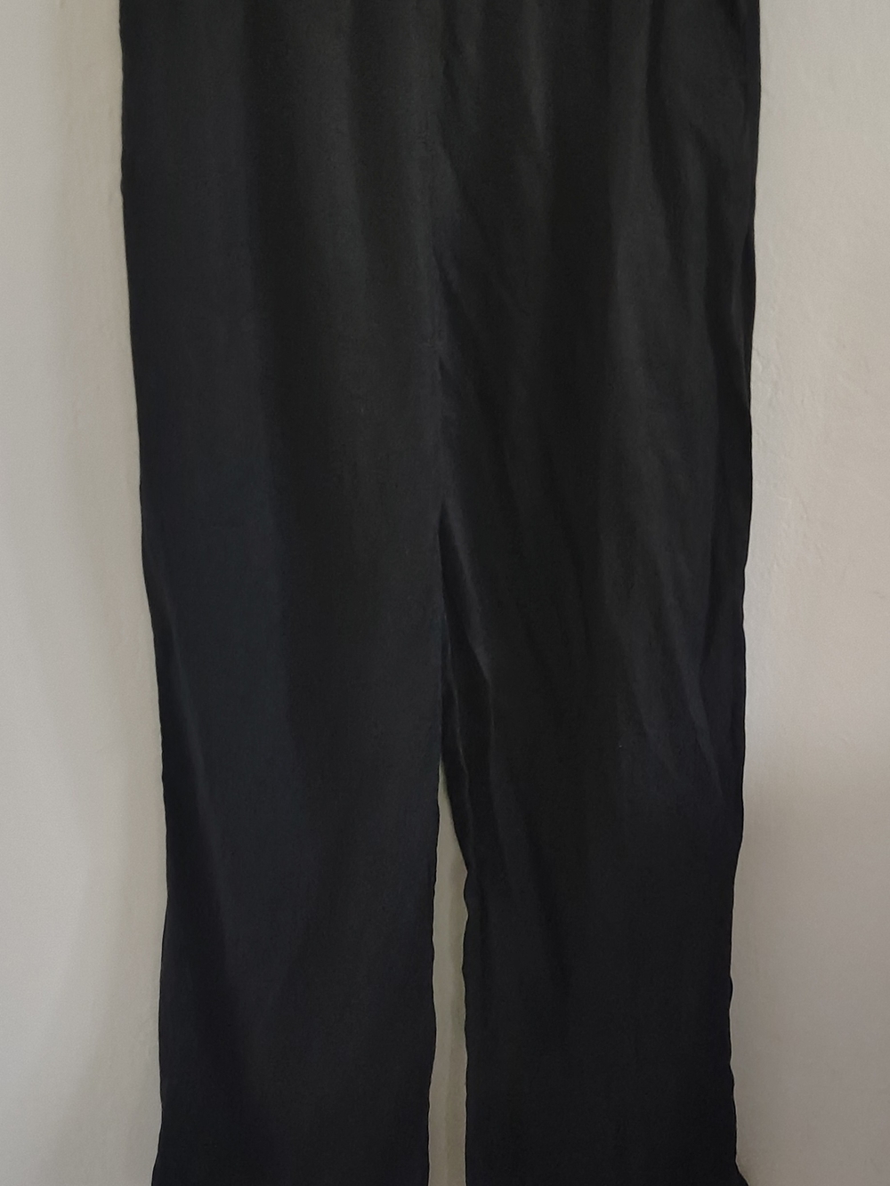 Source Unknown Black Wide-Leg Women's Pants